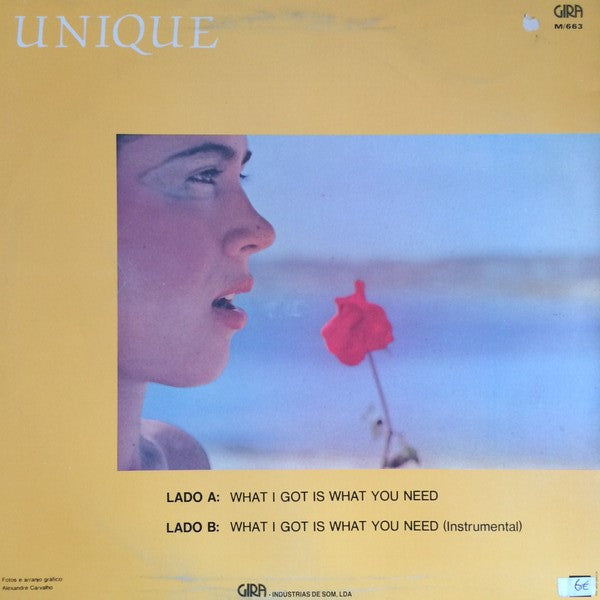 Unique (5) : What I Got Is What You Need (12")