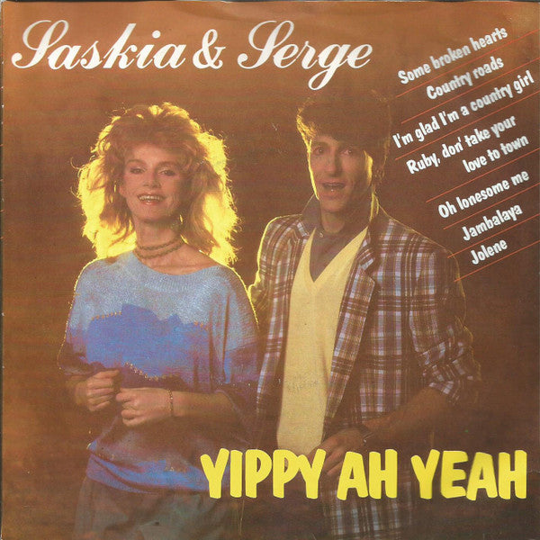 Saskia & Serge : Yippy Ah Yeah (7", Single)