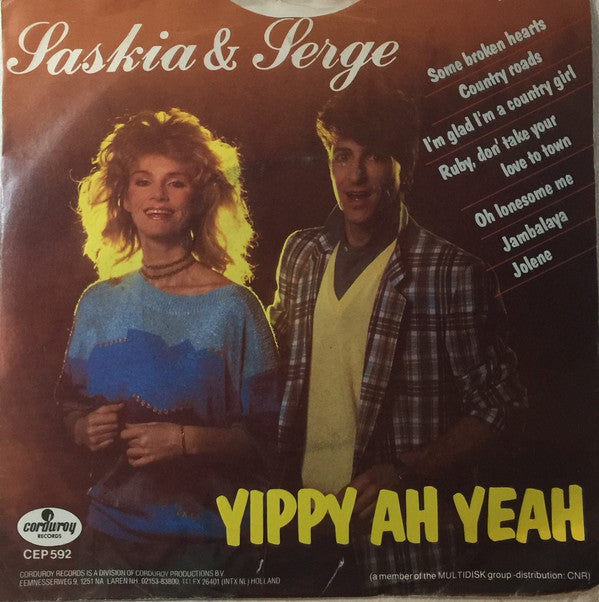 Saskia & Serge : Yippy Ah Yeah (7", Single)