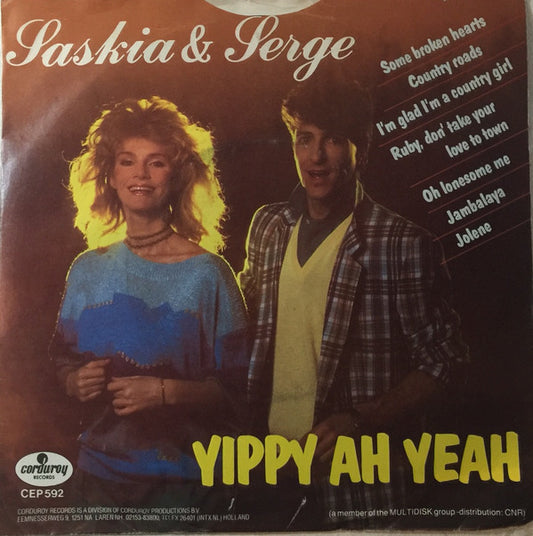 Saskia & Serge : Yippy Ah Yeah (7", Single)