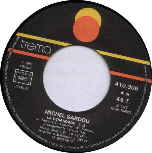 Michel Sardou : Io Domenico / La Débandade (7", Single)