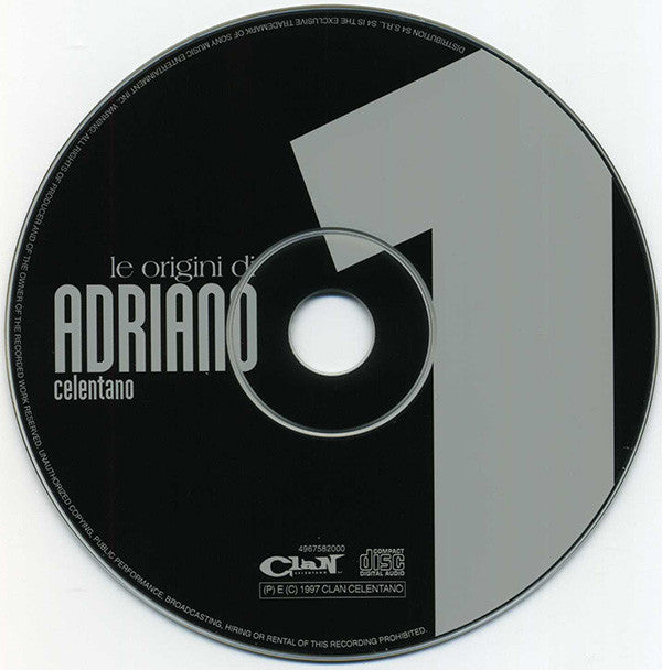 Adriano Celentano : Le Origini Di Adriano Celentano (2xCD, Comp)