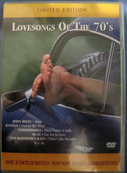 Various : Lovesongs Of The 70's (Die Zärtlichsten Sounds Eines Jahrzehnts) (DVD-V)