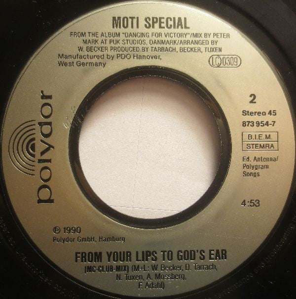 Moti Special : Dancing For Victory (7", Single)