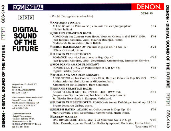 Various : Digital Sound Of The Future (CD, Comp)