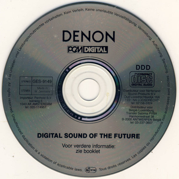 Various : Digital Sound Of The Future (CD, Comp)