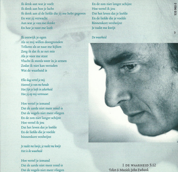 Marco Borsato : De Waarheid (CD, Album, RP)