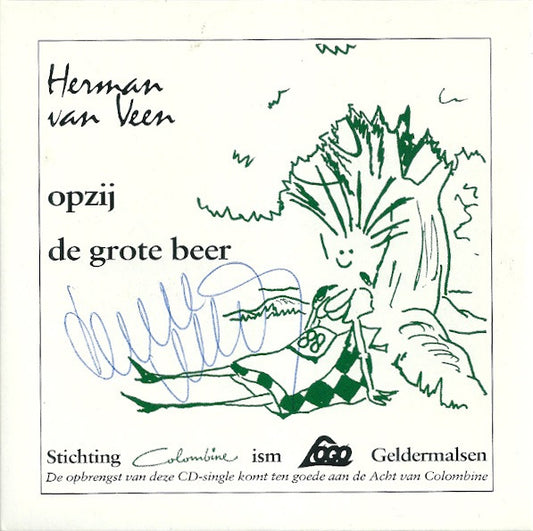 Herman van Veen : Opzij / De Grote Beer (CD, Single, Num)