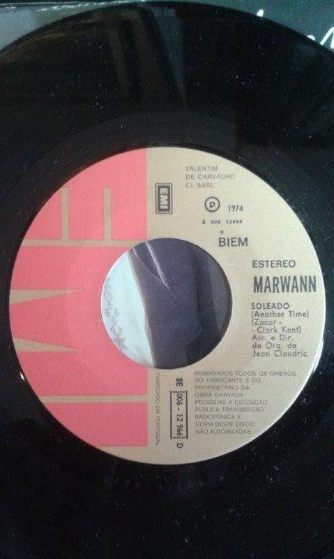 Marwann : Another Time «Soleado» (Version Originale Anglaise) (7")
