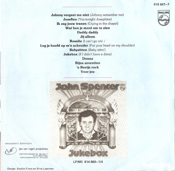 John Spencer : Jozefien  (7", Single)