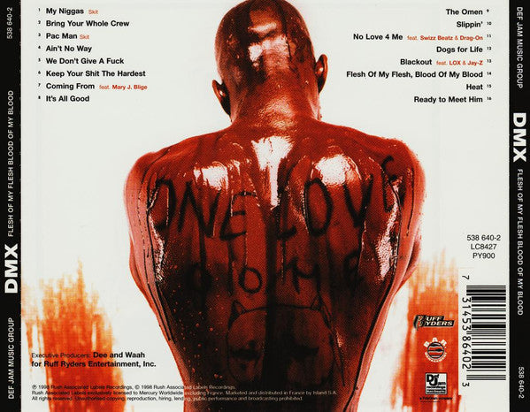 DMX : Flesh Of My Flesh Blood Of My Blood (CD, Album, PMD)