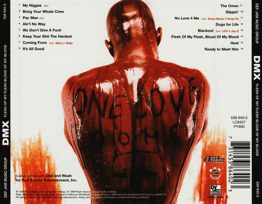 DMX : Flesh Of My Flesh Blood Of My Blood (CD, Album, PMD)