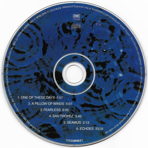 Pink Floyd : Meddle (CD, Album, RE, RM)