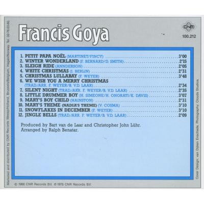 Francis Goya : We Wish You A Merry Christmas (CD, Album, RE)