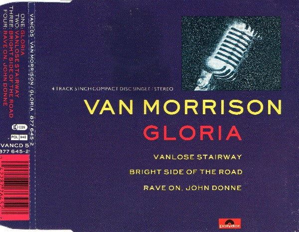 Van Morrison : Gloria (CD, Single)