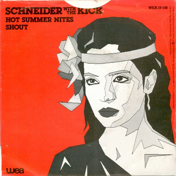 Helen Schneider with The Kick (2) : Hot Summer Nites (7", Single)