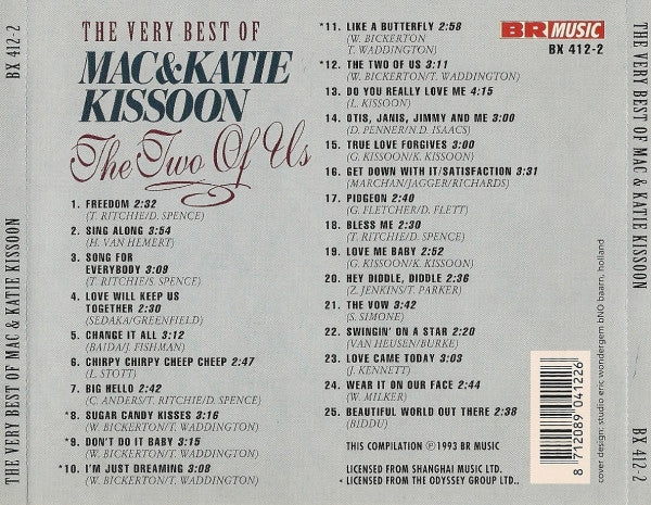 Mac And Katie Kissoon : The Very Best Of Mac & Katie Kissoon: The Two Of Us (CD, Comp)
