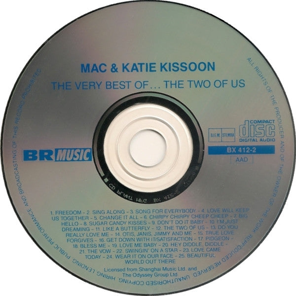 Mac And Katie Kissoon : The Very Best Of Mac & Katie Kissoon: The Two Of Us (CD, Comp)