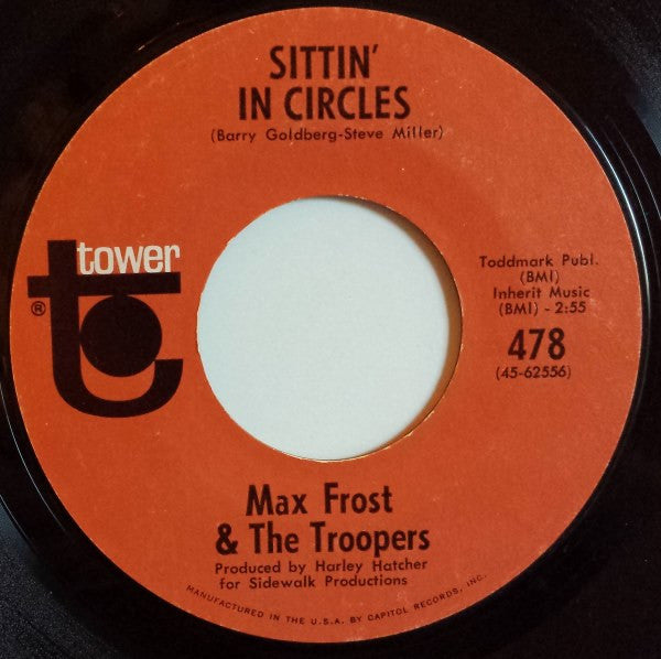 Max Frost & The Troopers : Paxton Quigley's Had The Course (7", Single)