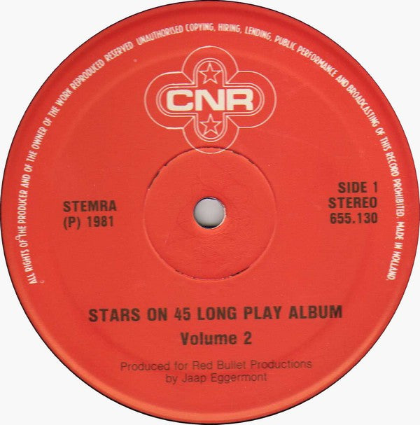 Stars On 45 : Longplay Album Volume II (LP, Album)