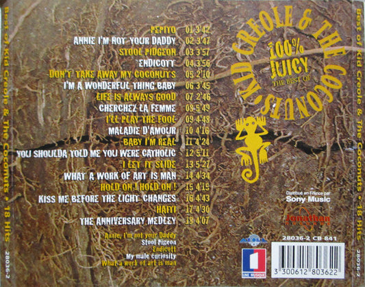 Kid Creole And The Coconuts : 100% Juicy (CD, Comp)