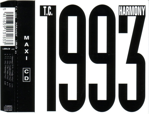 TC 1993 : Harmony (CD, Maxi)