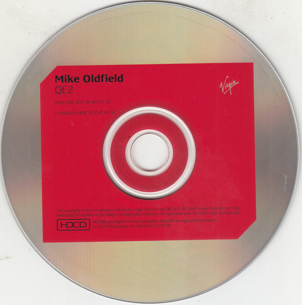 Mike Oldfield : QE2 (HDCD, Album, RE, RM)