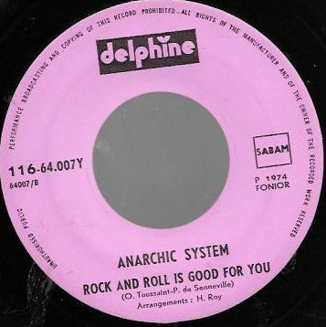 Anarchic System : Pussycat C'Est La Vie (7", Single)