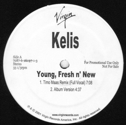 Kelis : Young, Fresh N' New (12", Promo)