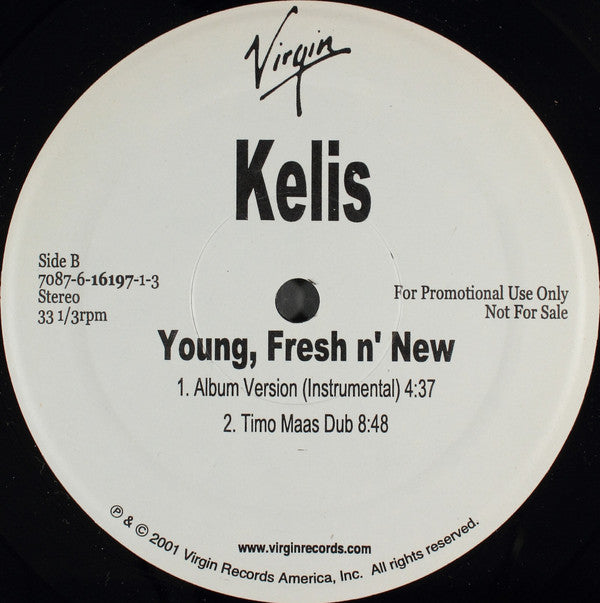 Kelis : Young, Fresh N' New (12", Promo)