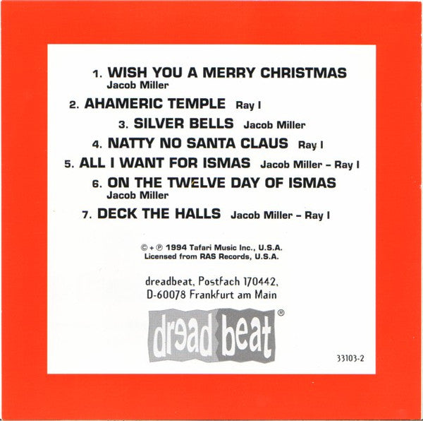 Jacob Miller / Ray I : Natty Christmas (CD, Album, RE)