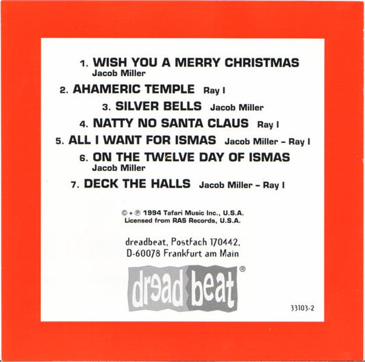 Jacob Miller / Ray I : Natty Christmas (CD, Album, RE)