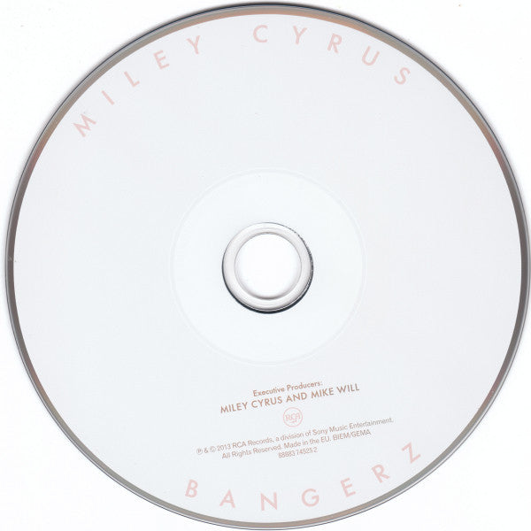 Miley Cyrus : Bangerz (CD, Album, Dlx, MC1)