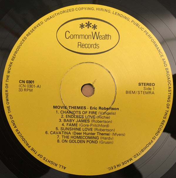 Eric Robertson : Movie-Themes (LP)