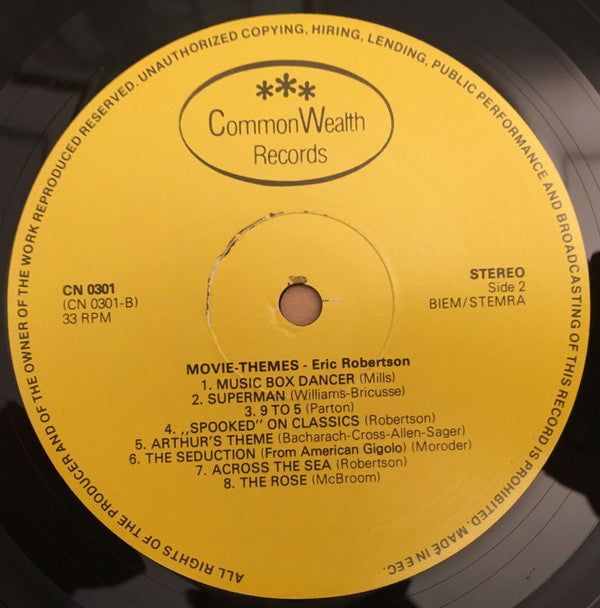 Eric Robertson : Movie-Themes (LP)