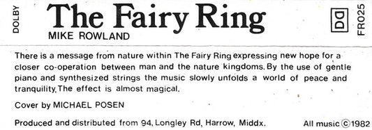 Mike Rowland (2) : The Fairy Ring (Cass, Album)