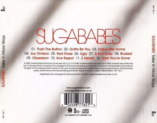 Sugababes : Taller In More Ways (CD, Album)