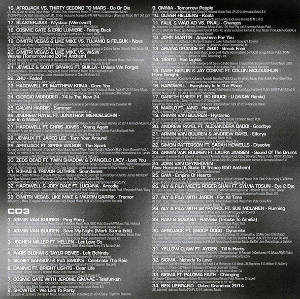 Ben Liebrand : Grandmix 2014 (3xCD, Comp, Mixed)