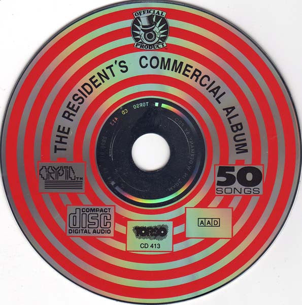 The Residents : Commercial Album (CD, Album, RE, PDO)
