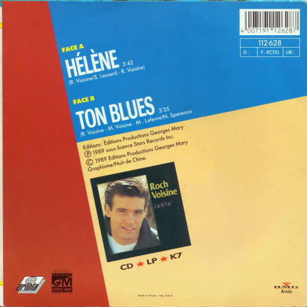 Roch Voisine : Hélène (7", Single)