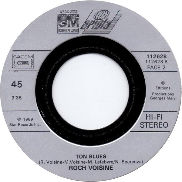 Roch Voisine : Hélène (7", Single)
