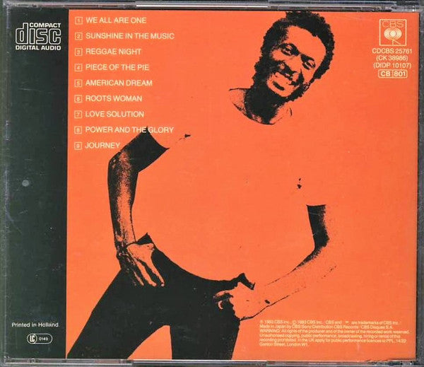 Jimmy Cliff : The Power And The Glory (CD, Album)