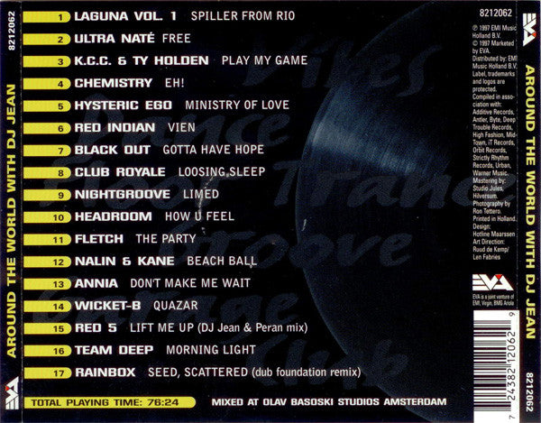 DJ Jean : Around The World With DJ Jean (CD, Mixed)