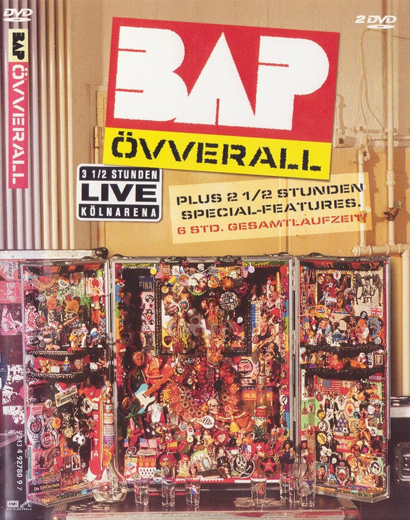 Bap : Övverall (2xDVD-V, Multichannel, PAL, PCM)