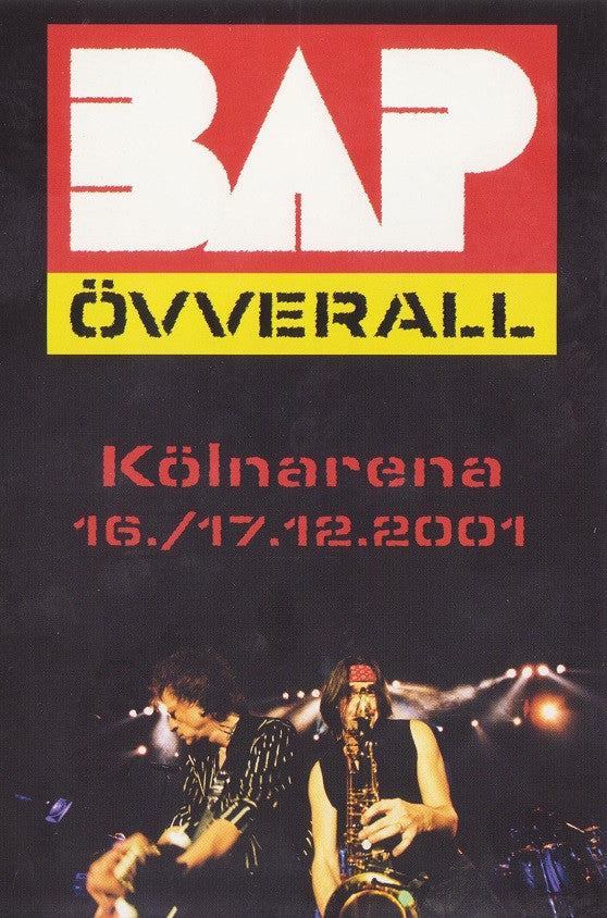 Bap : Övverall (2xDVD-V, Multichannel, PAL, PCM)