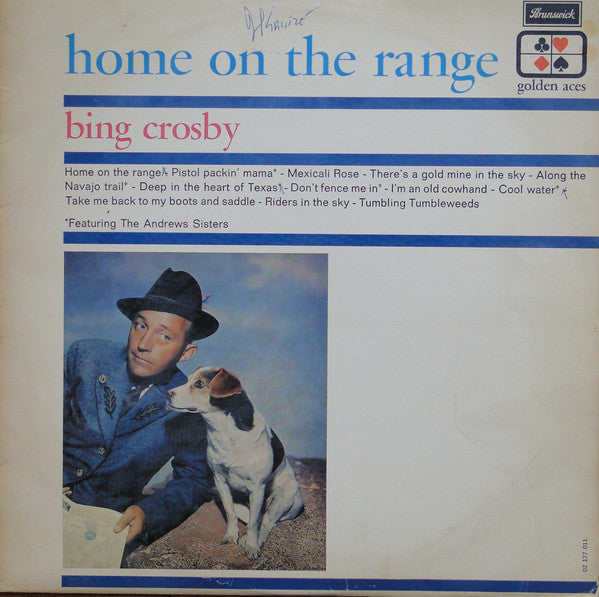 Bing Crosby : Home On The Range (LP, Album, Mono)
