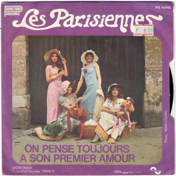 Les Parisiennes : Les Pieds Dans L'Eau, La Tête Au Soleil (7", Single)