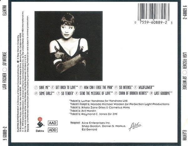 Lisa Fischer : So Intense (CD, Album, SRC)