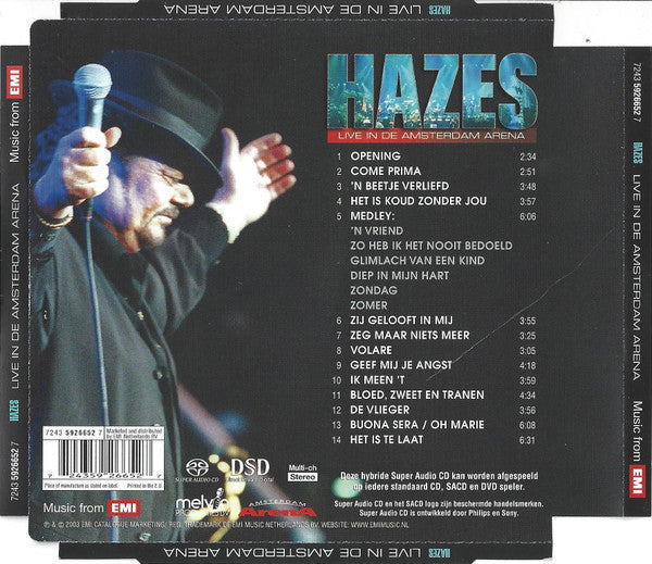 André Hazes : Live In De Amsterdam Arena (SACD, Hybrid, Album)