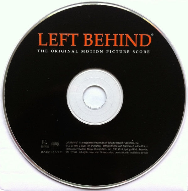 James Covell Featuring London Symphony Orchestra : Left Behind - The Original Motion Picture Score (CD)